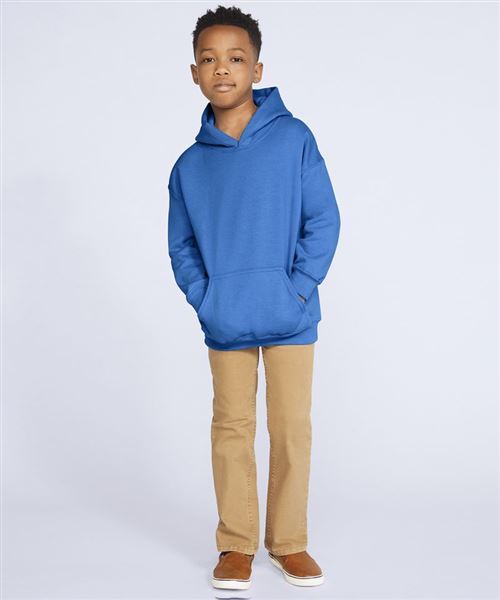 tank bevel diagonaal Heavy Blend™ youth hooded sweatshirt | GD57B | Deco sports ltd